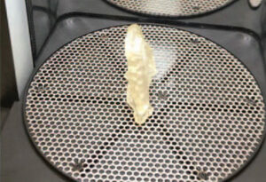 Occlusal guard in curing unit