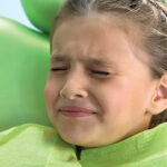 Child experiencing discomfort