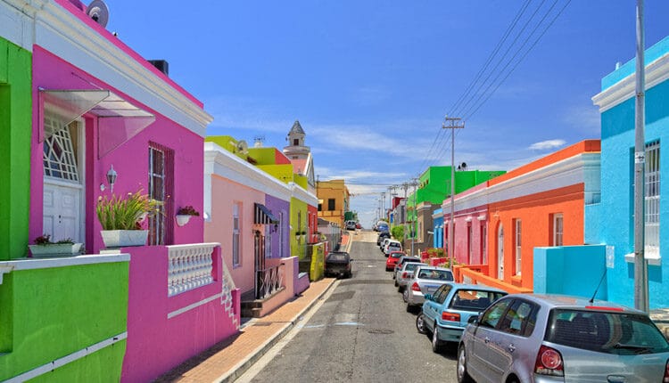 Bo Kaap Township in Cape Town