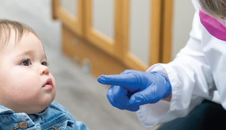 small child at the doctors