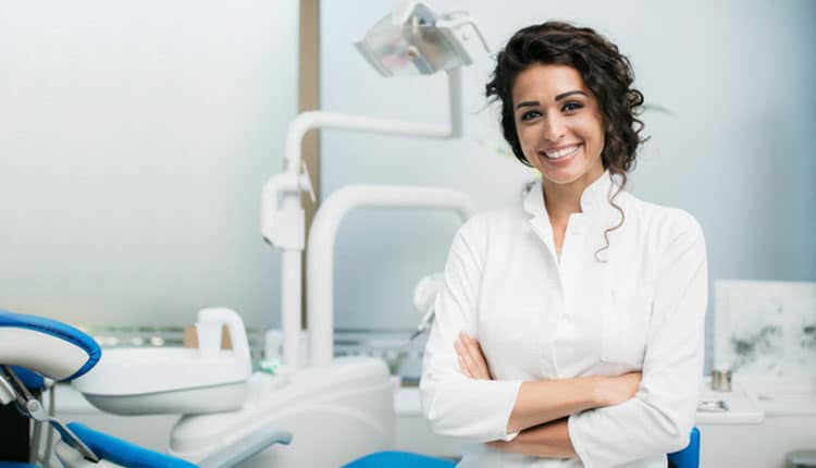 female dental professional