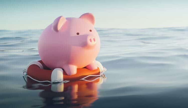 piggy bank raft