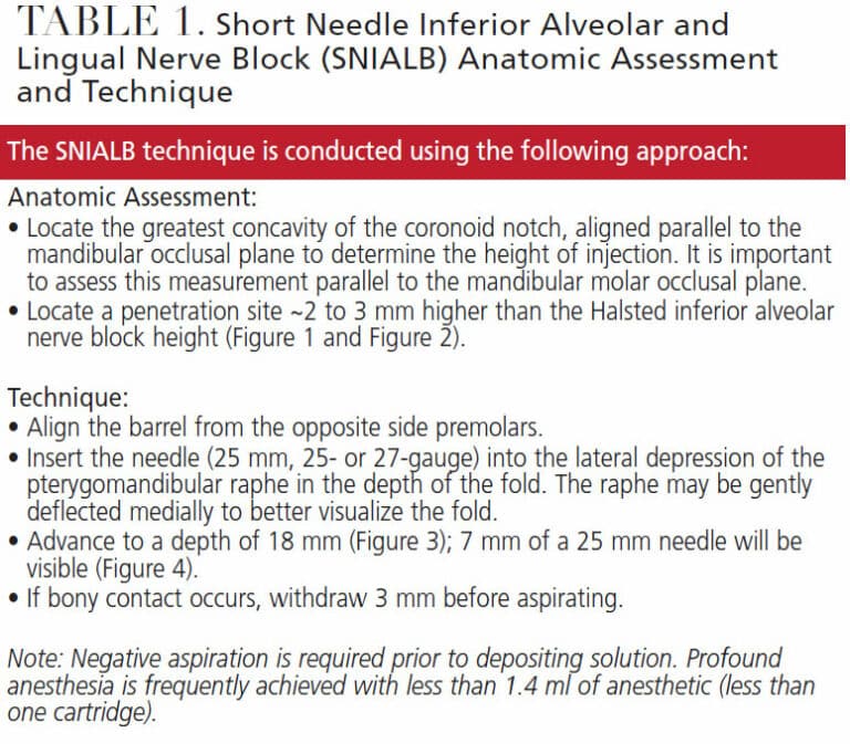 Broadening Clinical Perspectives on Inferior Alveolar Nerve Blocks