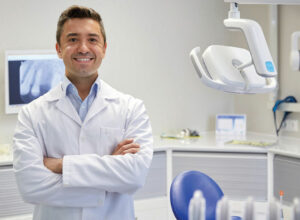 Dentist in Operatory